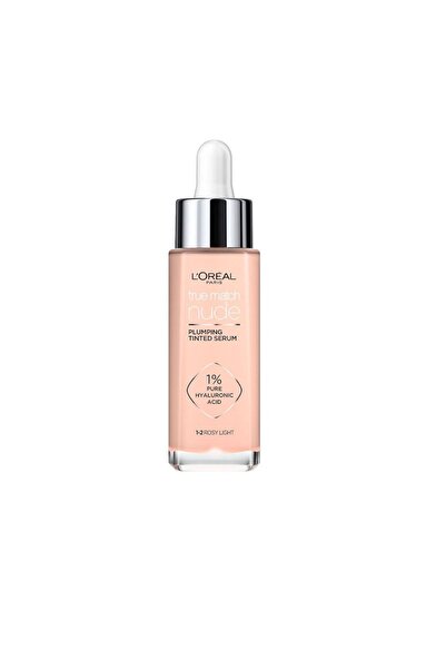 L'oreal True Match Nude 1-2 Rosy Light Pigment-Infused Redensifying Serum, 30ml