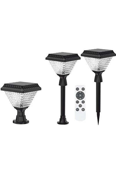 Helios 30W Solar Bahçe Aydınlatma, Kumandalı (HS 4006)