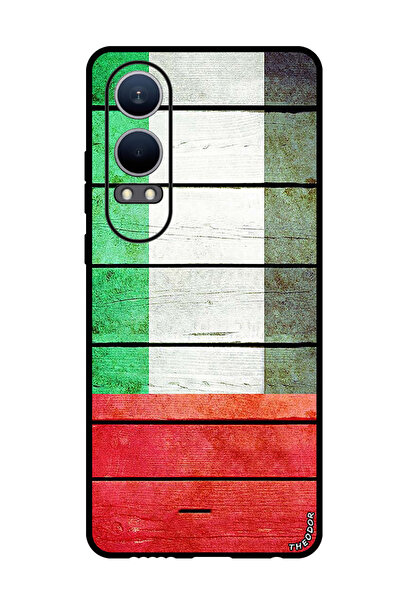 Theodor جراب واقٍ مضاد للخدش والصدمات لهاتف Oppo K12x (الصين) لوح خشبي