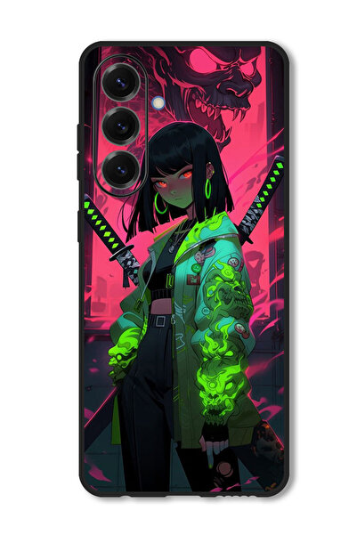 Theodor جراب متوافق مع هاتف Vivo V50، غطاء حماية مقاوم للصدمات، فتاة يابانية