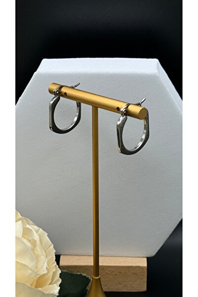 SK aksesuar أقراط متدلية من الفولاذ