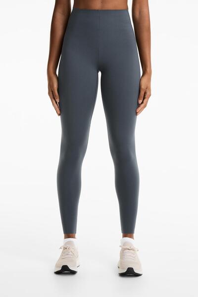 Oysho Compressive core control ankle-length leggings