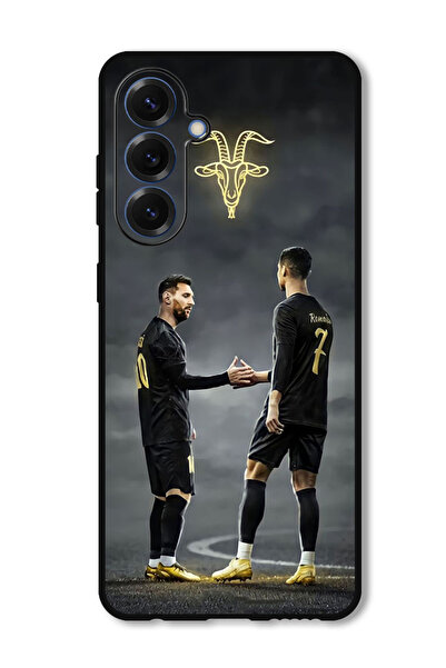 Theodor جراب واقٍ مضاد للخدش والصدمات لهاتف Samsung Galaxy S25 Plus ميسي رونا...