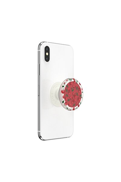 OEM Suport universal pentru telefon, policarbonat, PopLips, Z764, culoare cireșă