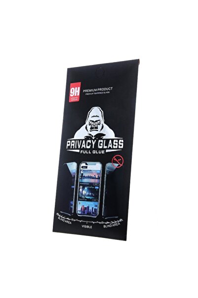 OEM Privacy Screen Protector for Samsung Galaxy A54 A546, Tempered Glass, NC737, Full Adhesion