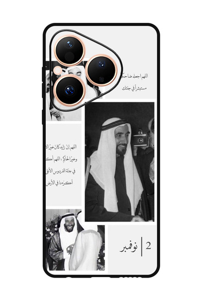 Theodor جراب متوافق مع هاتف هواوي بيورا 80 مقاس 6.6 بوصة، غطاء حماية مقاوم لل...