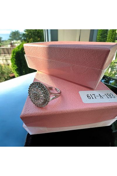 İNN JEWELLERY Steel Ring Tarnish-Free Adjustable Vintage Figured (2 Years Importer Guaranteed)