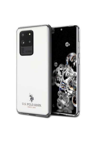 U.S. Polo Assn. U.S. Polo Small Horse TPU Case for Samsung Galaxy S20 Ultra (G988) - White