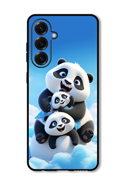 Theodor جراب واقٍ مضاد للخدش والصدمات لهاتف Samsung Galaxy S25 Panda 2