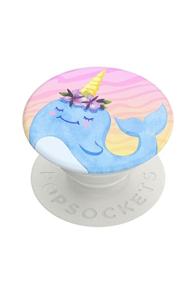 OEM Universal Phone Support, Polycarbonate, PopGrip, Z370, Narwhal Princess