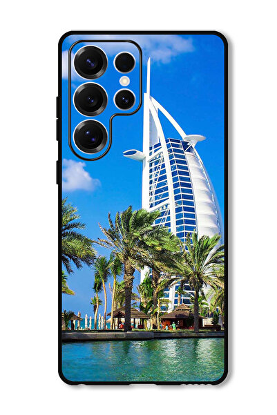 Theodor جراب واقٍ مضاد للخدش والصدمات لهاتف Samsung Galaxy S25 Ultra برج دبي