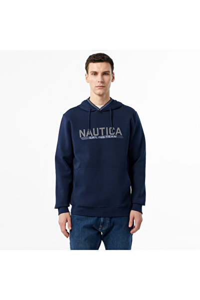 Nautica Erkek Lacivert Regular Fit Sweatshirt