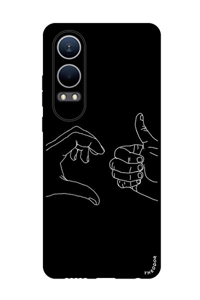 Theodor جراب واقٍ مضاد للخدش والصدمات لهاتف Oppo K12x (الصين) أحب الإبهام لأعلى