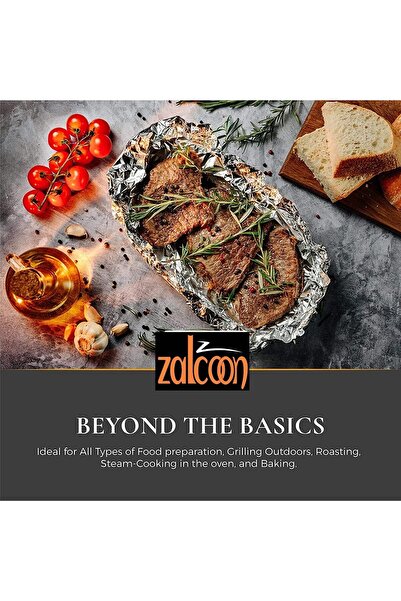 Falcon Falcon Heavy Duty Extra Thick Aluminum Foil Roll, Strong Enough for Food Service, 1.5 kg x 45 cm,