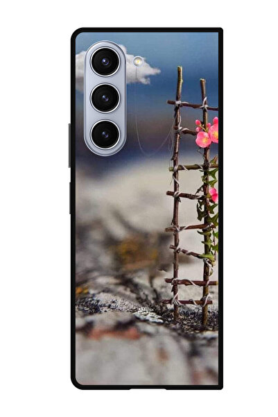 Theodor جراب واقٍ مضاد للخدش والصدمات لهاتف Samsung Galaxy Z Fold 5 Cloud مع درج
