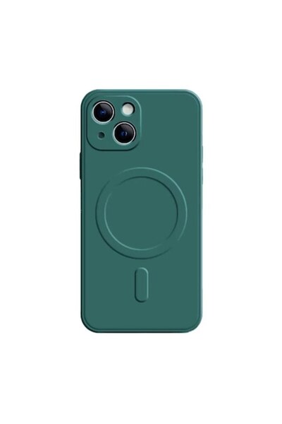 SOHO Husa Protectie Compatibila cu iPhone 11, Liquid MagSafe, Ring-Shaped, Ma...