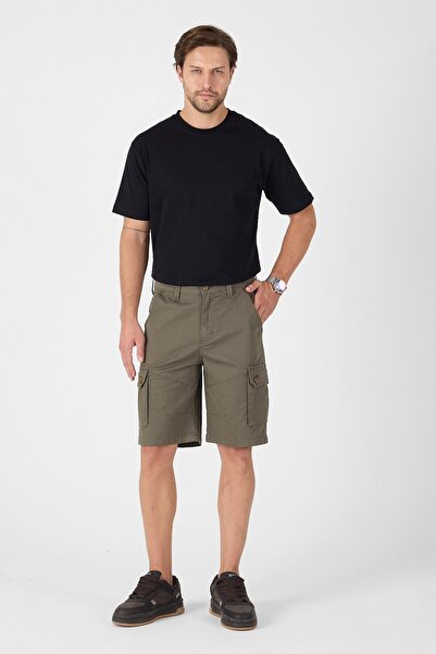 twentyfive25 Чоловічі шорти капрі з кишенями Regular Fit