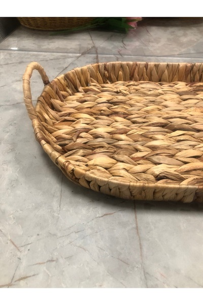 Romans Wicker Handmade 30X43 cm Tray Oval
