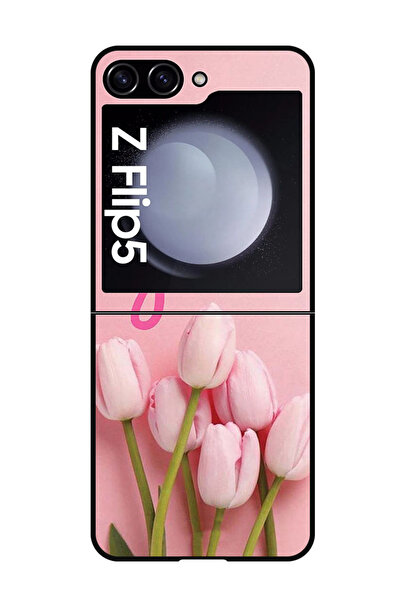 Theodor جراب واقٍ مضاد للخدش والصدمات لهاتف Samsung Galaxy Z Flip 5 التركيز ع...