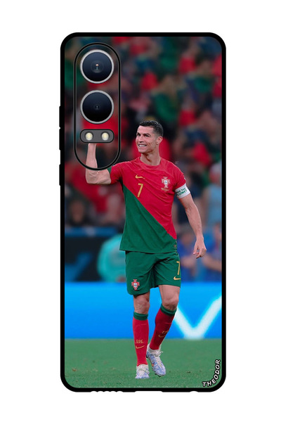 Theodor جراب واقٍ مضاد للخدش والصدمات لهاتف Oppo K12x (الصين) رونالدو 4