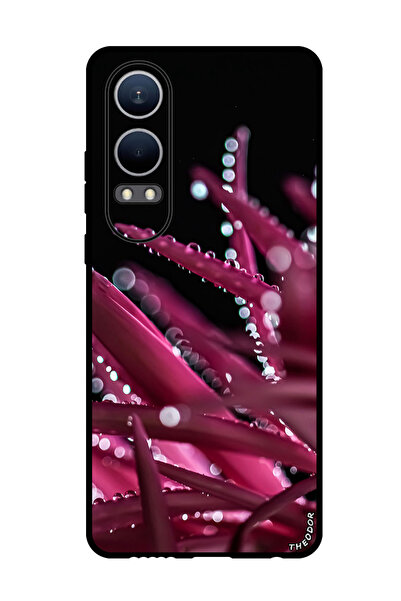 Theodor جراب واقٍ مضاد للخدش والصدمات لهاتف Oppo K12x (الصين) petals_drops_bokeh