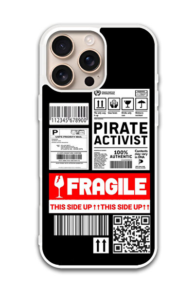 Theodor غطاء حماية لهاتف أبل آيفون 16 برو ماكس برايفت أكتيفيست (مصد أبيض)