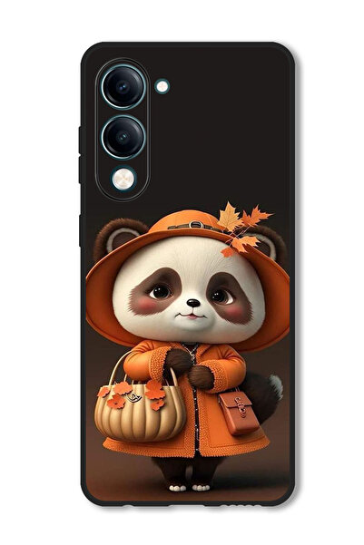 Theodor جراب متوافق مع هاتف Vivo Y29s، غطاء حماية مقاوم للصدمات ومتين، باندا ...