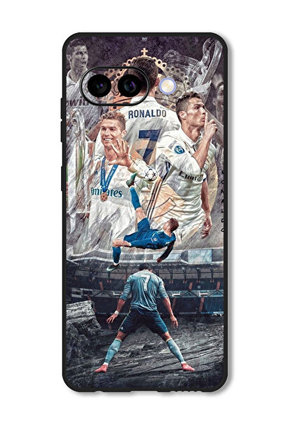 Theodor جراب متوافق مع Google Pixel 9A غطاء حماية مقاوم للصدمات رونالدو (4)