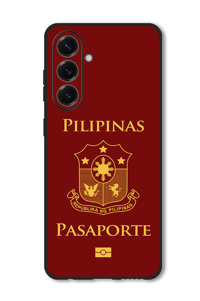 Theodor جراب متوافق مع هاتف Vivo V50، غطاء حماية مقاوم للصدمات، جواز سفر فلبيني