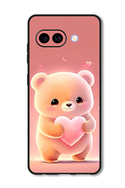 Theodor جراب متوافق مع Google Pixel 9A غطاء حماية مقاوم للصدمات على شكل قلب ي...