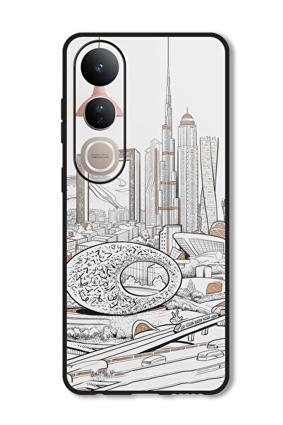 Theodor Case Compatible with Vivo V50 Lite Protection Shockproof Bumper Cover...