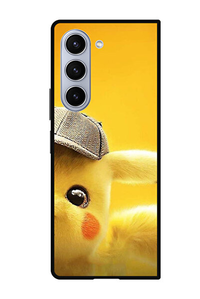 Theodor جراب واقٍ مضاد للخدش والصدمات لهاتف Samsung Galaxy Z Fold 5 بوكيمون ب...