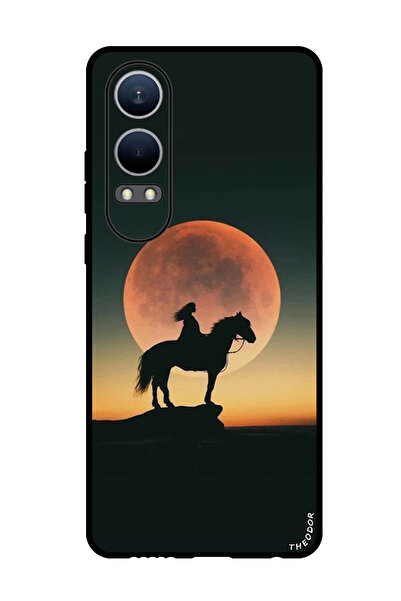 Theodor جراب واقٍ مضاد للخدش والصدمات لهاتف Oppo K12x (الصين) غروب الشمس الحص...