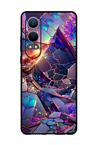 Theodor جراب واقٍ مضاد للخدش والصدمات لهاتف Oppo K12x (الصين) كريستال