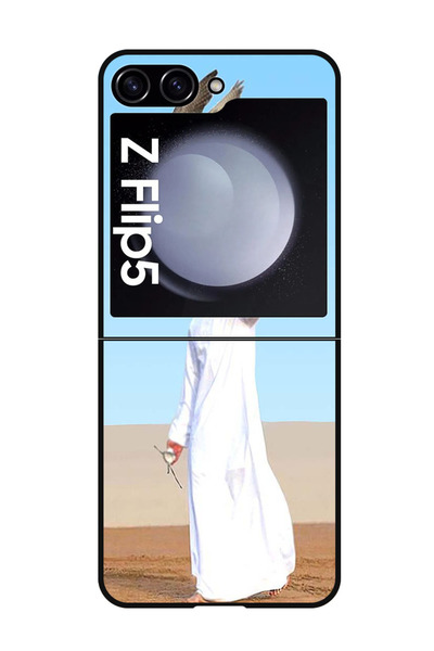 Theodor جراب واقٍ مضاد للخدش والصدمات لهاتف سامسونج جالاكسي زد فليب 5، الشيخ ...