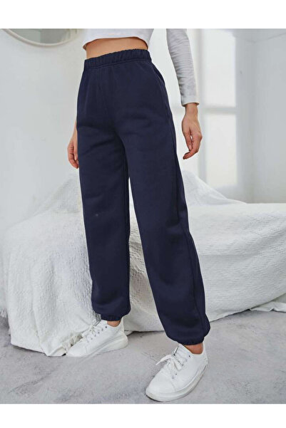 Superlife Süperlife Women's Self Curling Loose Slim Sweatpants Spr24Ea89