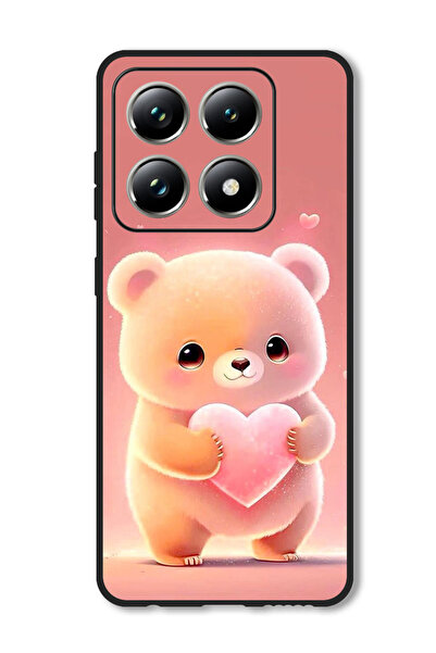 Theodor جراب متوافق مع هاتف Xiaomi 14T Pro، غطاء حماية مقاوم للصدمات، باندا ي...