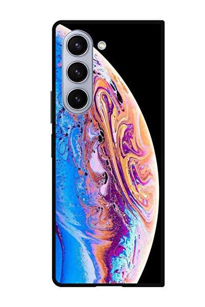 Theodor غطاء حماية مضاد للخدش والصدمات لهاتف سامسونج جالاكسي زد فولد 5، خلفية...