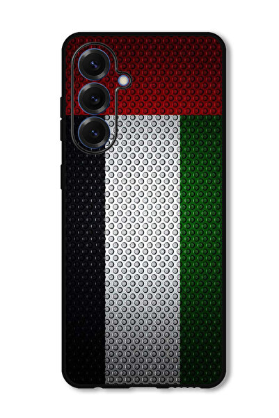 Theodor جراب واقٍ مضاد للخدش والصدمات لهاتف سامسونج جالاكسي S25، علم الإمارات...