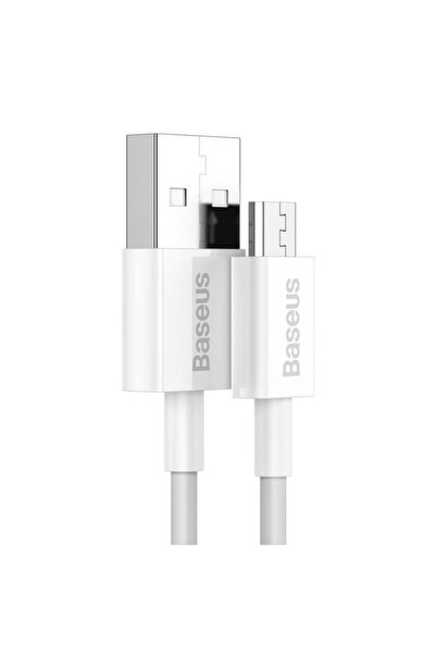 Baseus Superior Series CAMYS-02 USB to MicroUSB Cable, 1m, 2A, White
