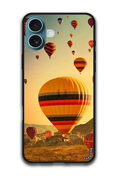 Theodor جراب واقٍ مضاد للخدش والصدمات لهاتف iPhone 16 (6.1) بوصة بالونات الهو...