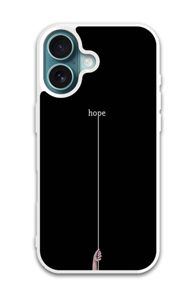 Theodor غطاء حماية لجهاز أبل آيفون 16 بلس هوب (مصد أبيض)