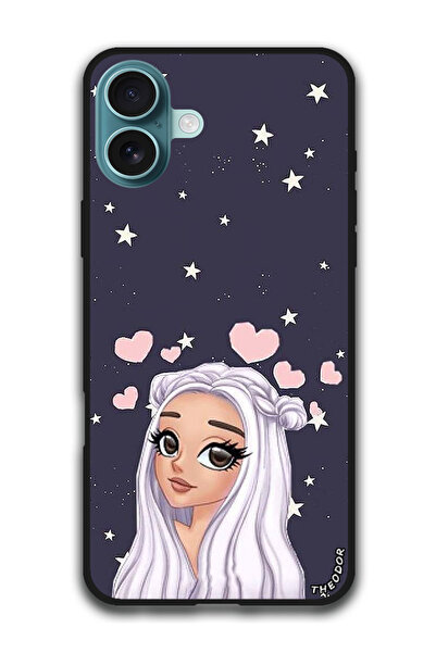 Theodor جراب واقٍ مضاد للخدش والصدمات لهاتف iPhone 16 (6.1) بوصة بخلفية نجمة ...