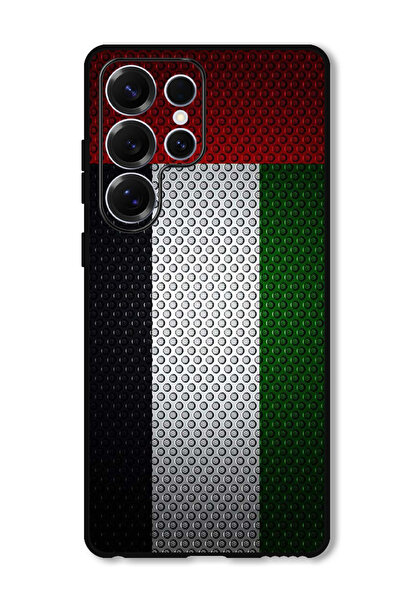 Theodor جراب واقٍ مضاد للخدش والصدمات لهاتف سامسونج جالاكسي إس 25 ألترا، علم ...