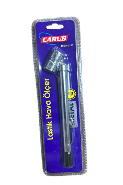 Carub Lastik Hava Ölçer Metal 120 Psi 204 Tip BR245 03 11