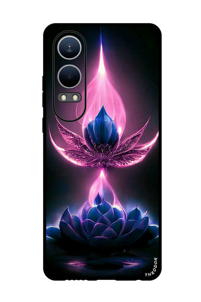 Theodor جراب واقٍ مضاد للخدش والصدمات لهاتف Oppo K12x (الصين) زهرة مجردة 1