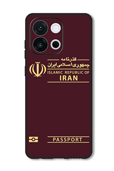 Theodor جراب متوافق مع OnePlus 13s مقاس 6.32 بوصة، غطاء حماية مقاوم للصدمات ومتين، جواز سفر إيراني