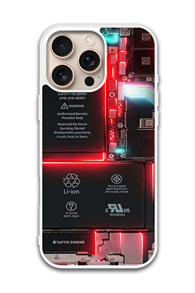 Theodor غطاء حماية لهاتف أبل آيفون 16 برو ماكس (مصد أبيض)