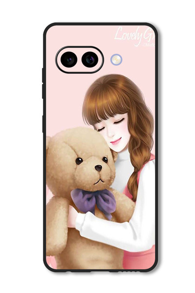 Theodor جراب متوافق مع هاتف Google Pixel 9A، غطاء حماية مقاوم للصدمات، فتاة ج...