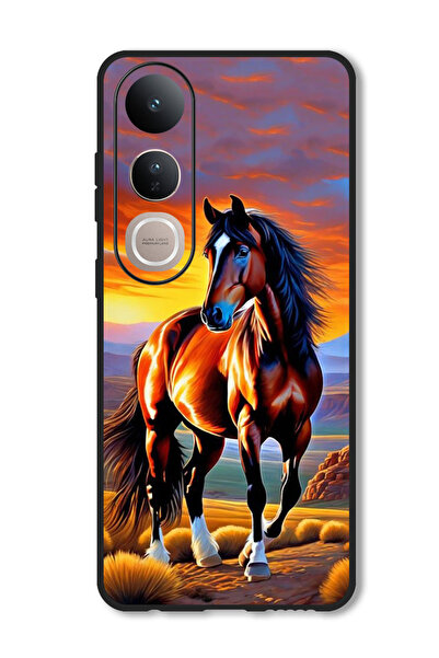 Theodor جراب متوافق مع هاتف Vivo V50 Lite غطاء حماية مقاوم للصدمات ومتين برسو...